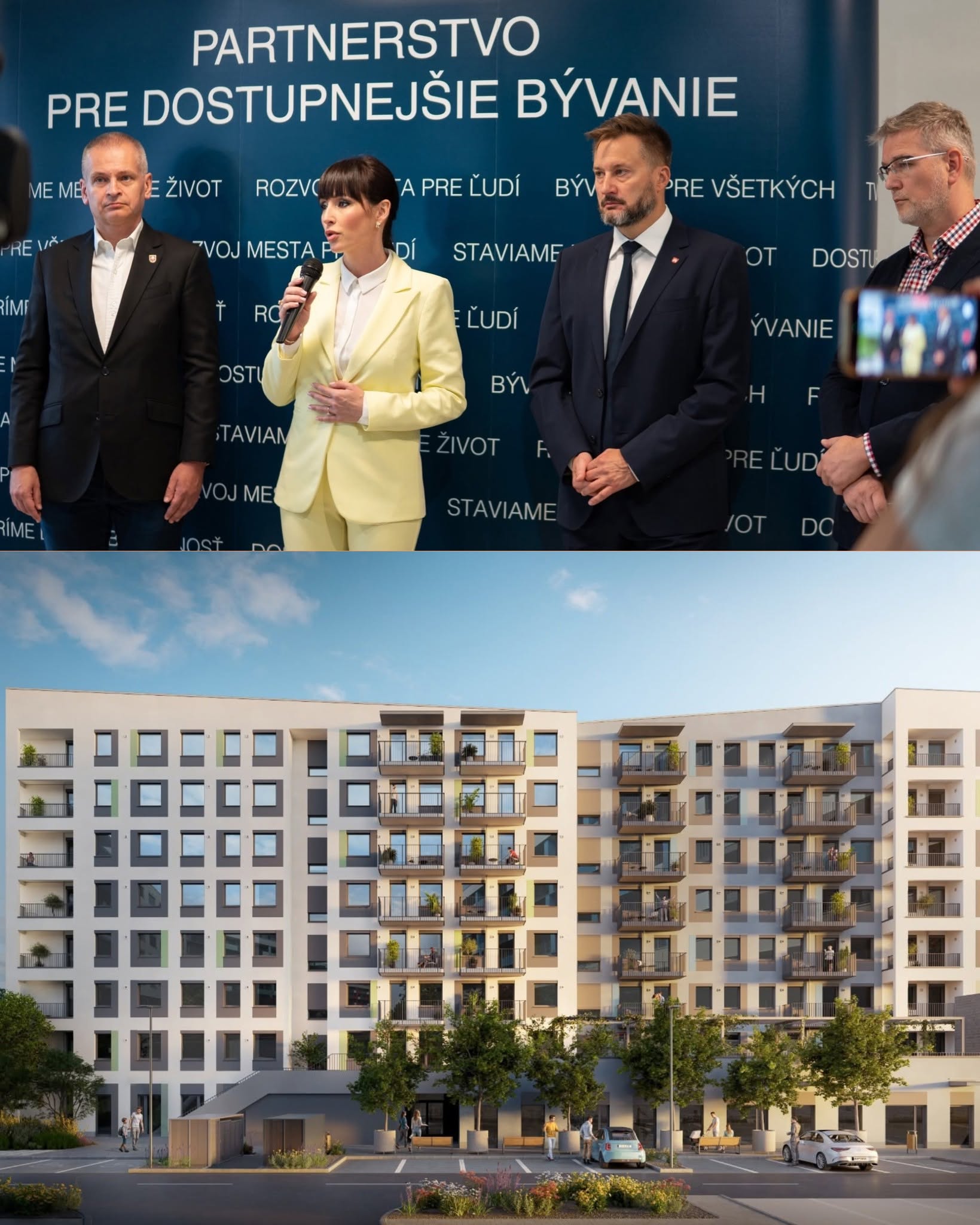 Gratulujeme YIT Slovakia a Bratislave k spolupráci, ktorej výsledkom sú dva nové 3-izbové byty pre mesto v projekte NUPPU Magnolia 5.